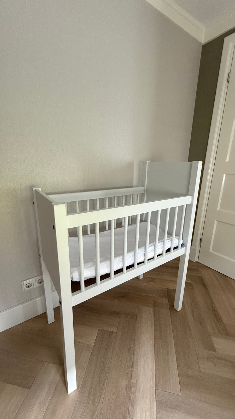 Kidsmill Noa wieg + Aerosleep set compleet, Ophalen, Zo goed als nieuw, Wieg