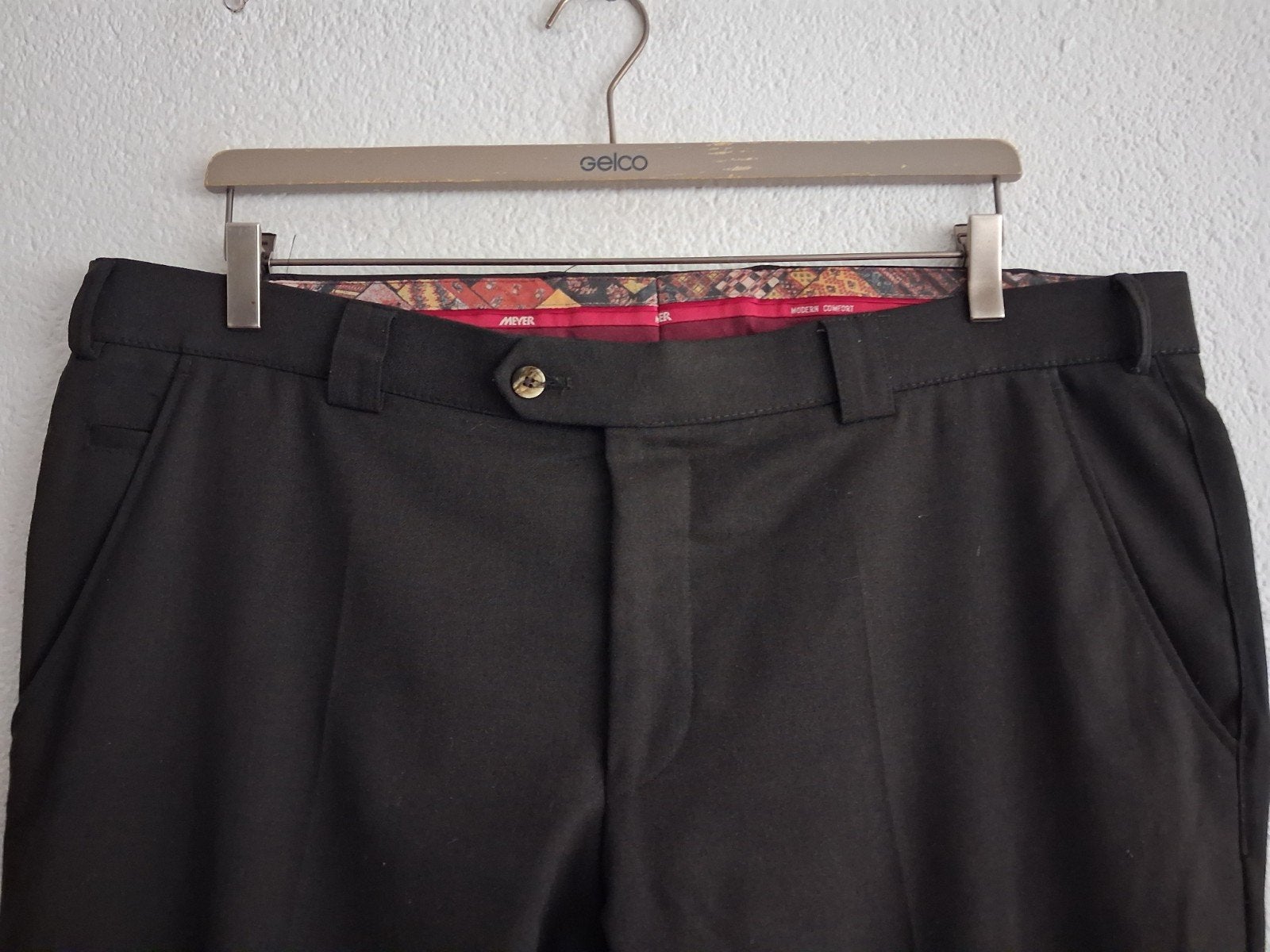 MEYER Roma herenpantalon - Zwart - Maat 28 (L), Ophalen of Verzenden