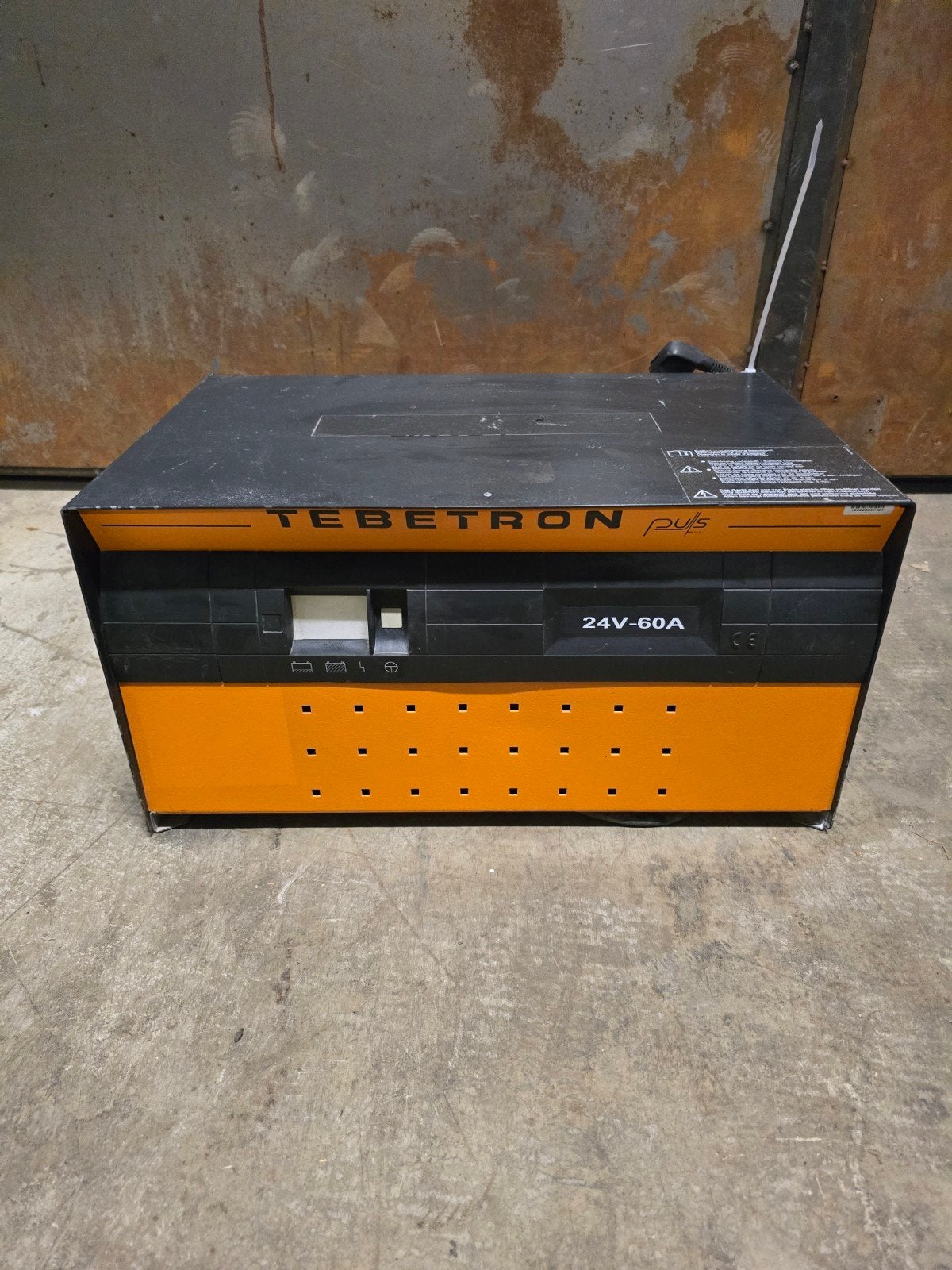 Tebetron 24v 60A lader voor heftruck  / palletwagen, Gebruikt, ., Ophalen of Verzenden, Tebetron