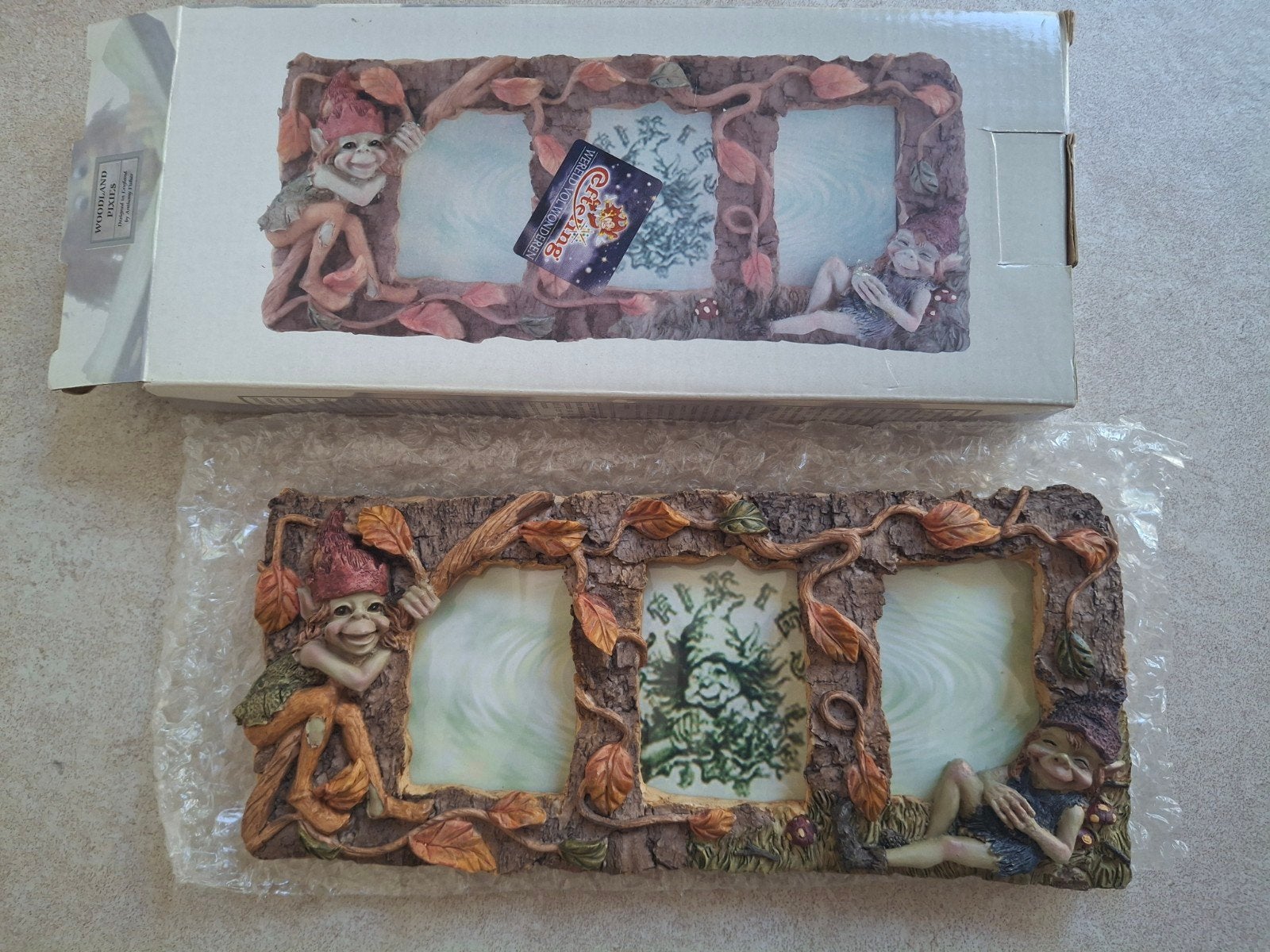 Nieuw fotolijstje woodland pixies van de Efteling, Verzamelen, Ophalen, Nieuw, Gebruiksvoorwerp