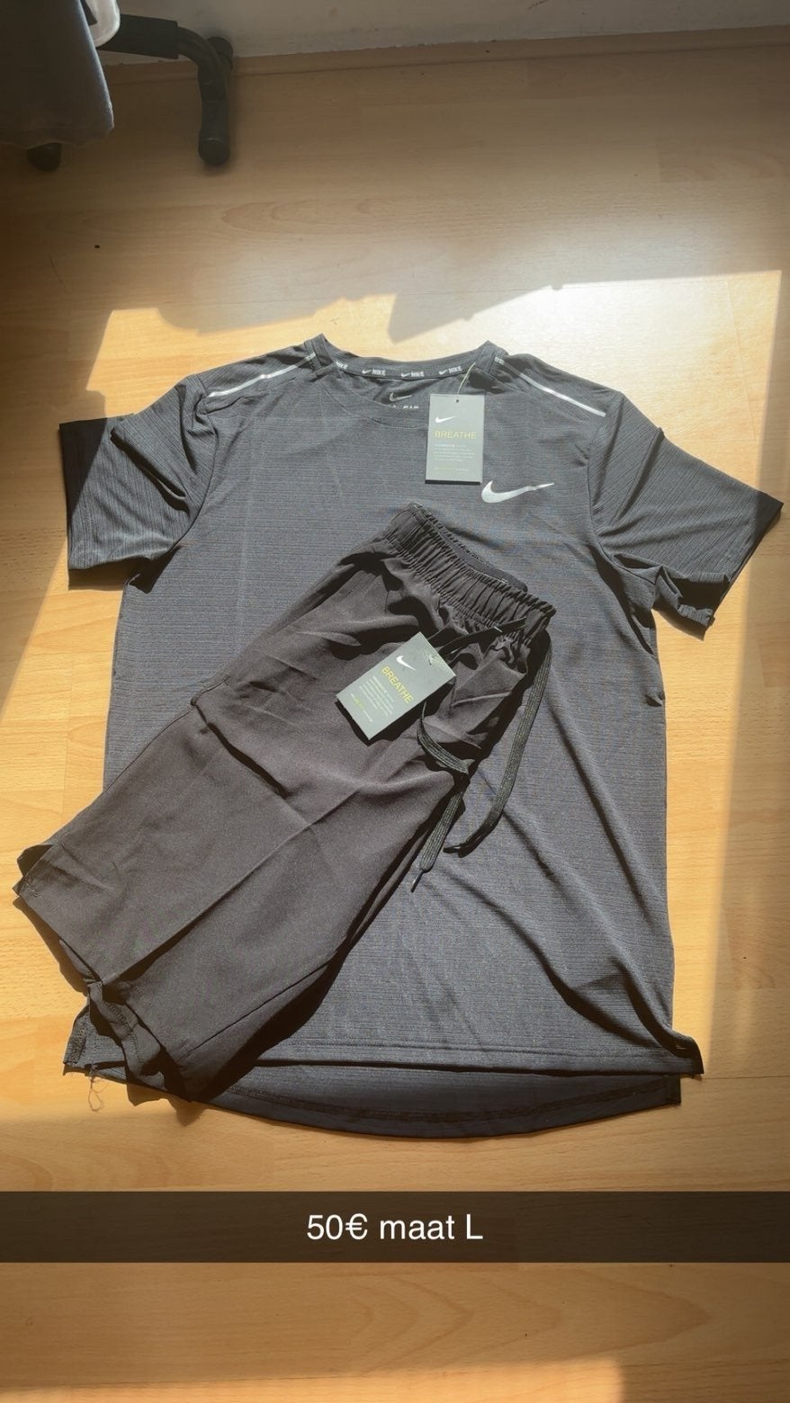 nike t shirts en broeken, Overige kleuren, Verzenden, Nike, Nieuw