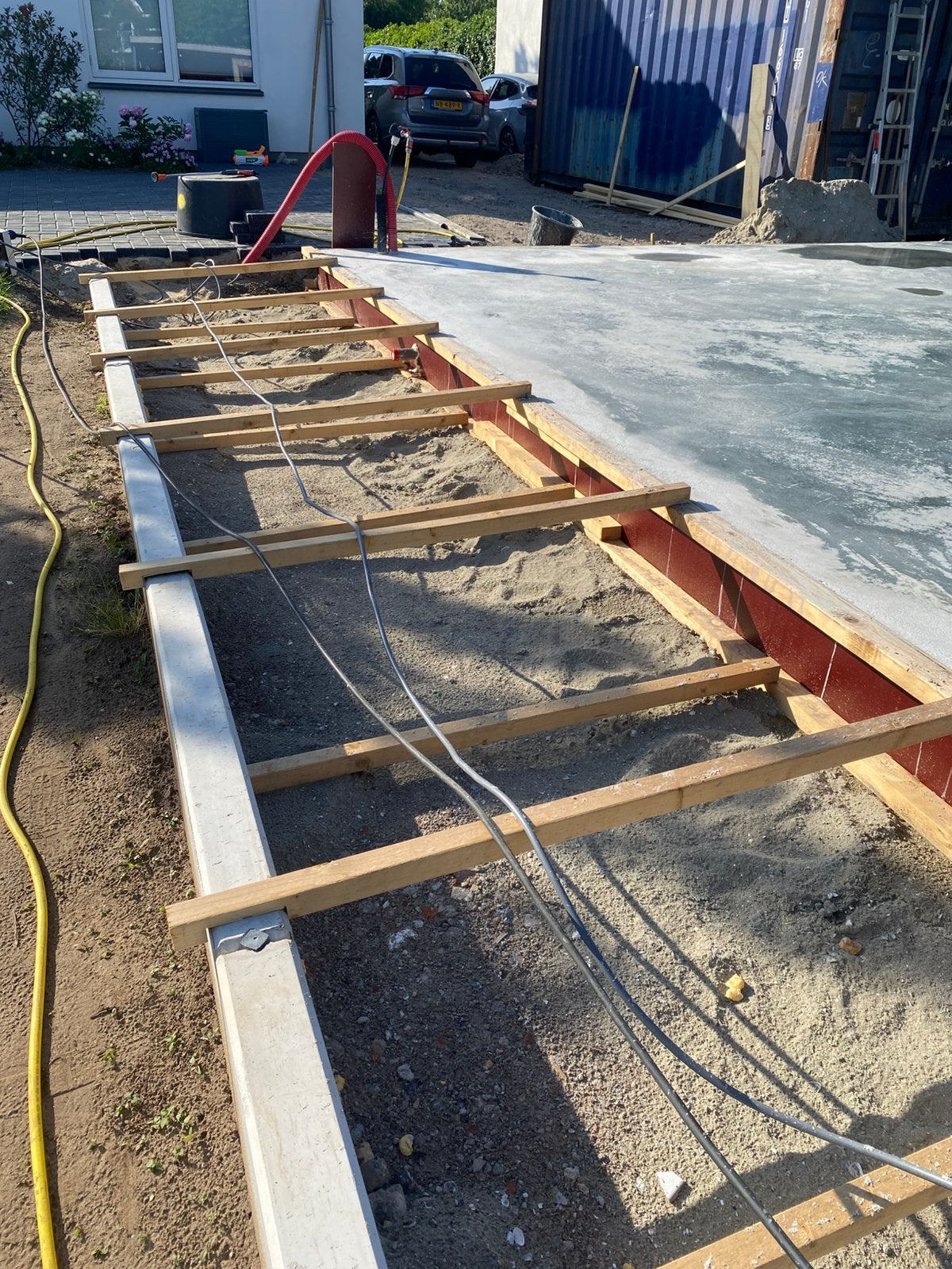 Bekistings hout, betonplex., Ophalen, Minder dan 25 mm, Zo goed als nieuw, 200 tot 250 cm