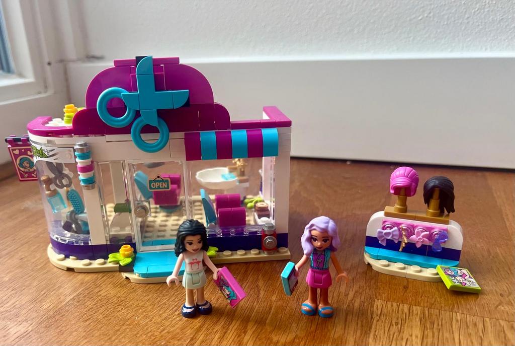 Lego Friends Kapsalon van Heartlake City (41391), Kinderen en Baby's, Speelgoed | Duplo en Lego, Zo goed als nieuw, Lego, Complete set