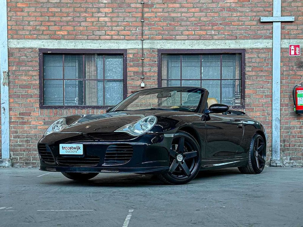 Porsche 911 Carrera Cabriolet 3.6 996 320pk 2004 HANDGESCHAK, Auto's, Porsche, Gebruikt, Cabriolet, Overige brandstoffen, Bedrijf