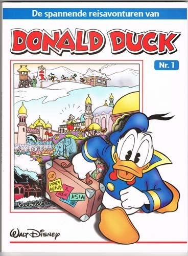De spannende reisavonturen van Donald Duck nr. 1 - 1e druk, Boeken, Eén stripboek, Ophalen of Verzenden, Gelezen