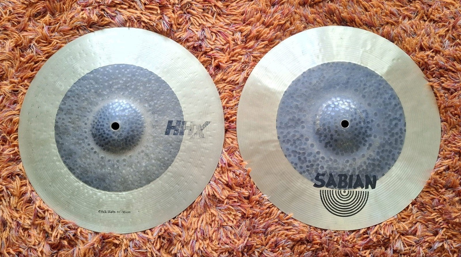 Sabian HHX Click Hats 14" Hihat / Hi Hat, Sabian, ., Drums of Percussie, Ophalen of Verzenden