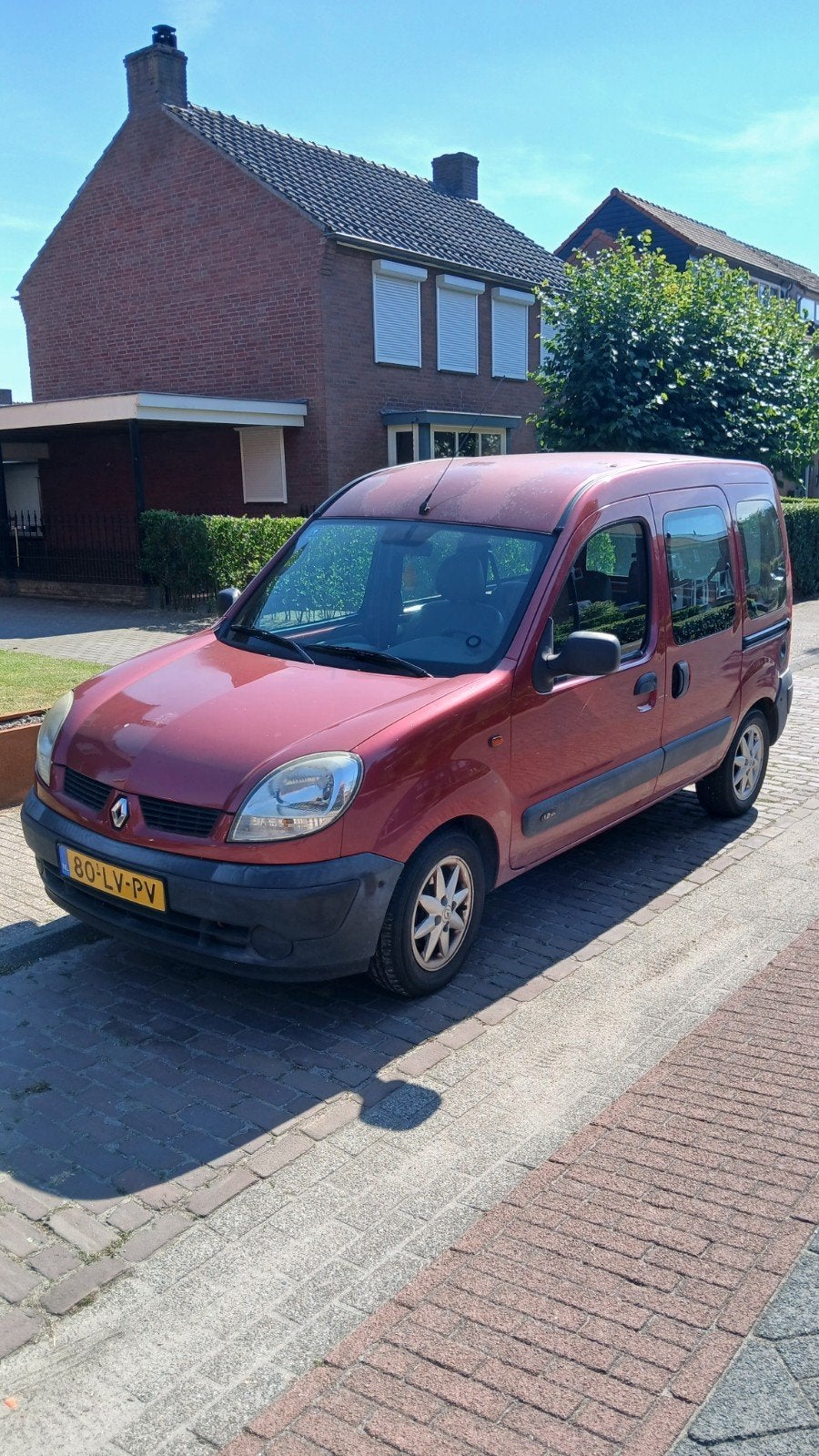 Klusauto bouwauto Renault kangoo 1.2 benzine bestelwagen, Auto-onderdelen, Ophalen, Gebruikt, Renault
