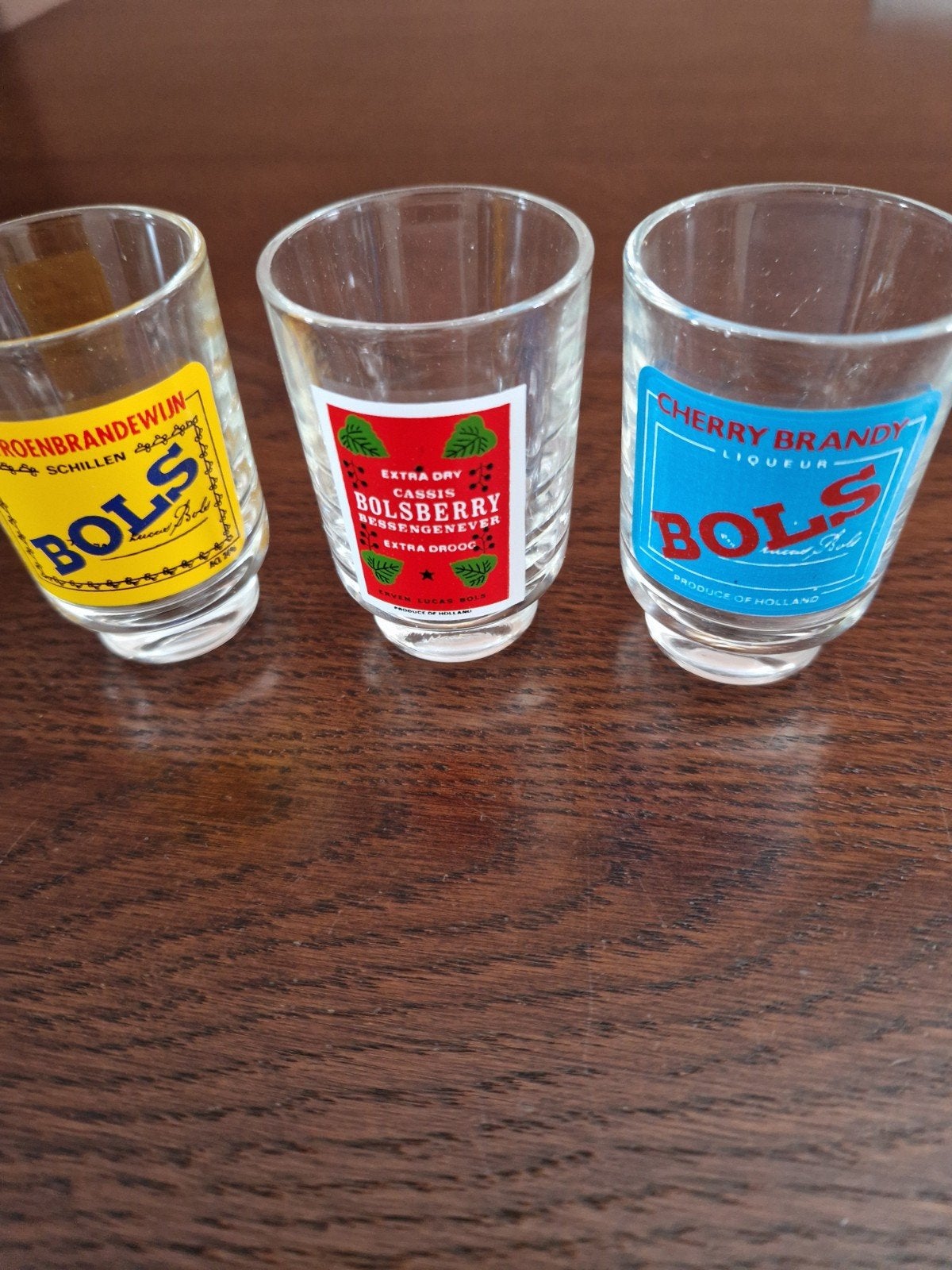 Bols borrelglaasjes, Verzamelen, Ophalen of Verzenden, Zo goed als nieuw, Borrel- of Shotglas