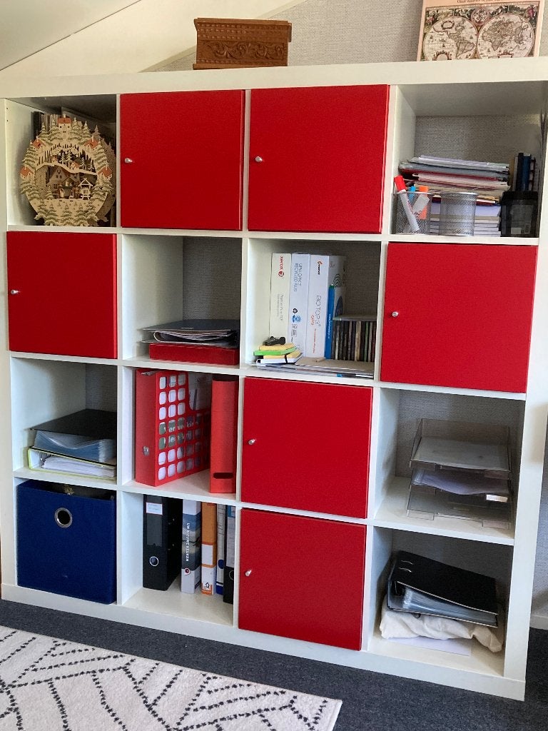 Vakkenkast Ikea, Ophalen, Met deur(en), 100 tot 150 cm, 100 tot 150 cm