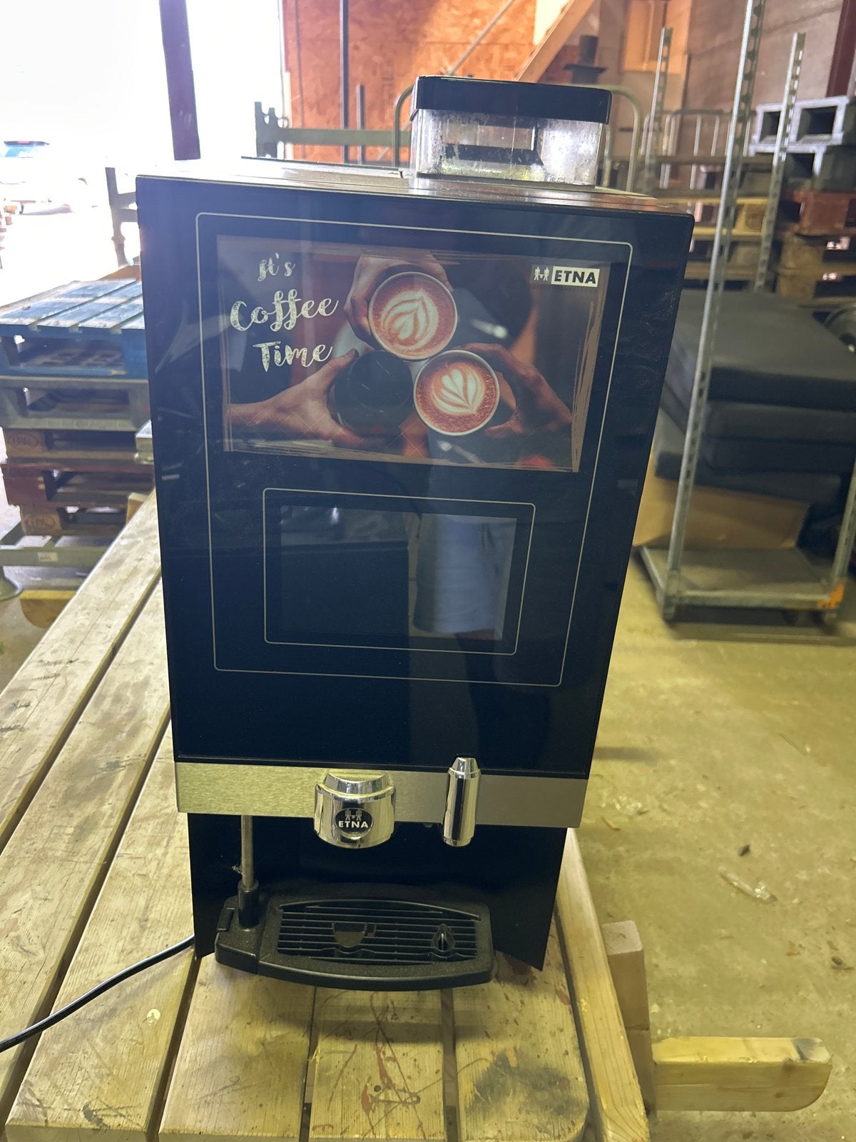 ETNA Koffiemachine DES121BBTEEECU90 - Zo goed als nieuw, 10 kopjes of meer, Koffiemachine, Zo goed als nieuw, Koffiebonen