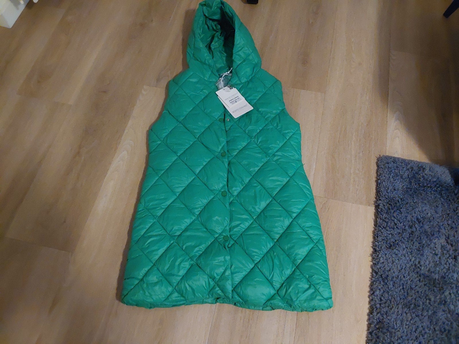 MONTE CERVINO NIEUWE LANGE BODYWARMER MAAT XL VALT ALS L, Kleding | Dames, Ophalen, Maat 42/44 (L), Nieuw, MONTE CERVINO