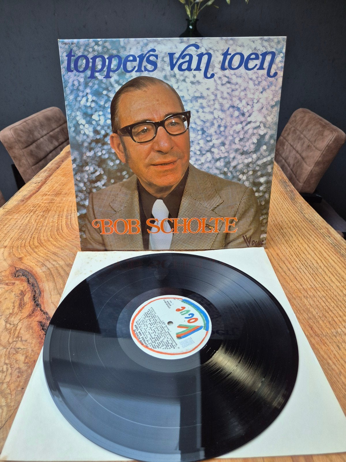 Bob Scholte zingt Toppers van Toen LP - Vintage Vinyl, LP, Gebruikt, Ophalen of Verzenden, Levenslied of Smartlap