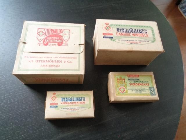 Verzameling verband middelen Utermöhlen & Co., Ophalen of Verzenden
