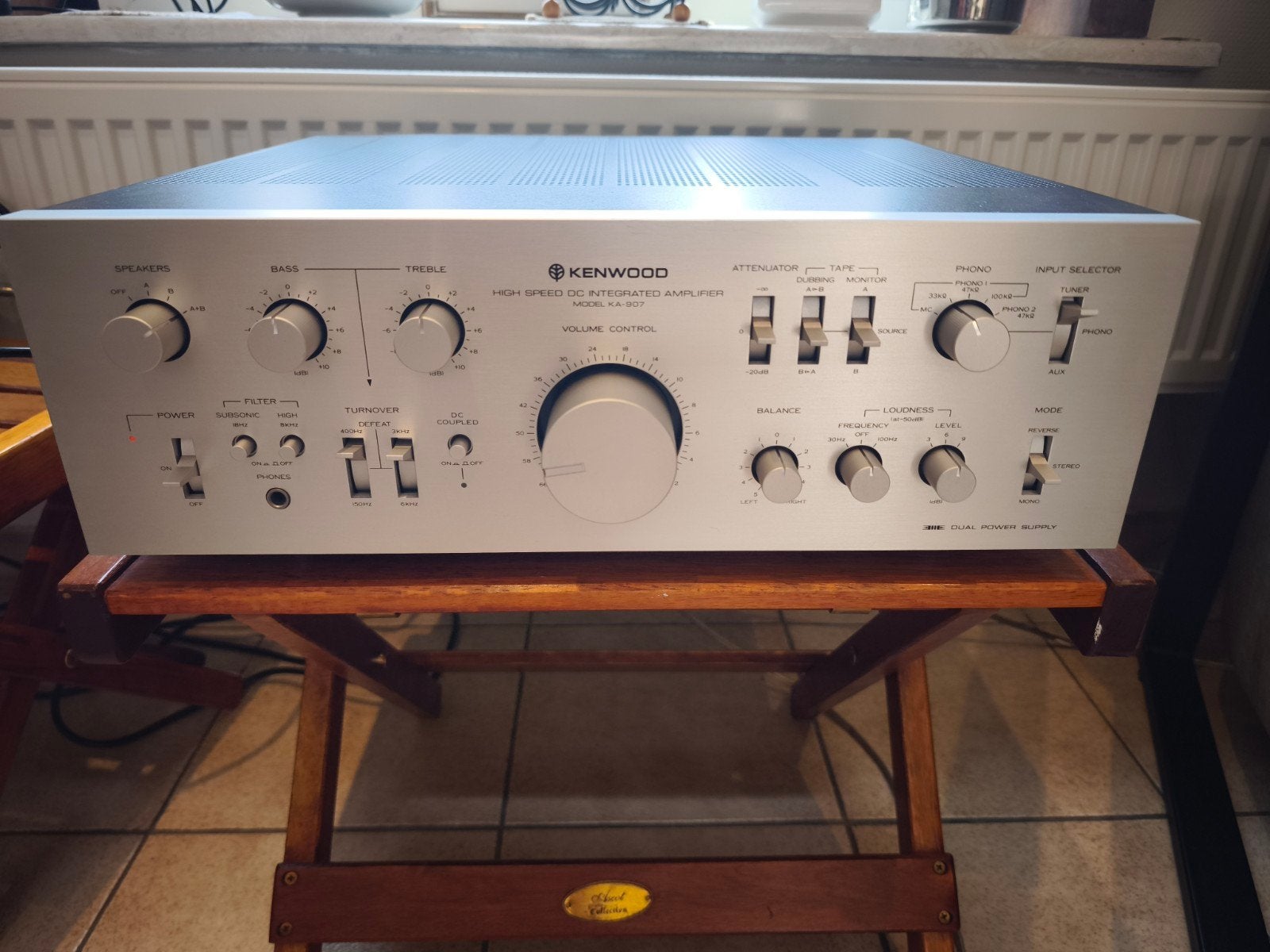 Kenwood ka 970 - high end vintage versterker, Ophalen of Verzenden, Zo goed als nieuw