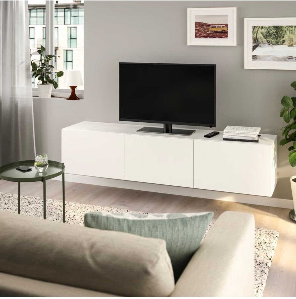 Tv meubel IKEA, Ophalen, Zo goed als nieuw, 25 tot 50 cm, Minder dan 100 cm