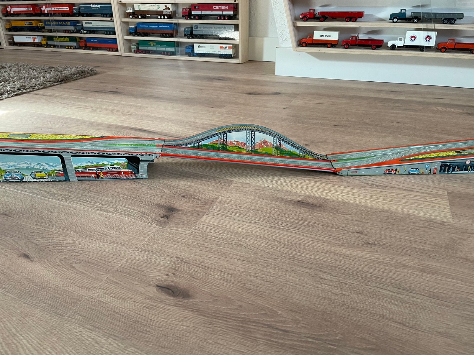 Technofix metalen speelgoedbaantje., Ophalen of Verzenden, Zo goed als nieuw