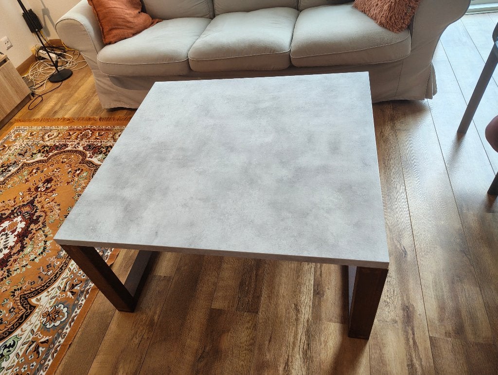 handgemaakte salontafel !Gratis!, Ophalen, Gebruikt, 50 tot 100 cm, 50 tot 100 cm