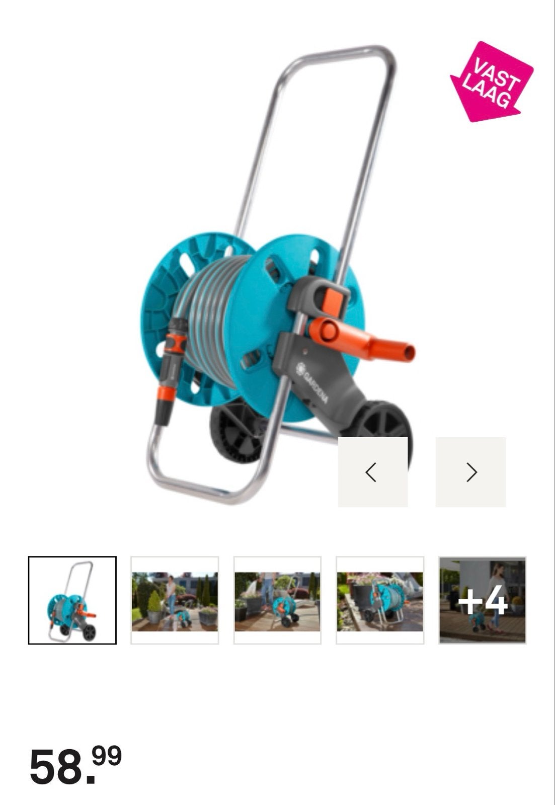 Gardena nieuwe Tuinslanghaspel 20m, Ophalen, Nieuw, Tuinslanghaspel