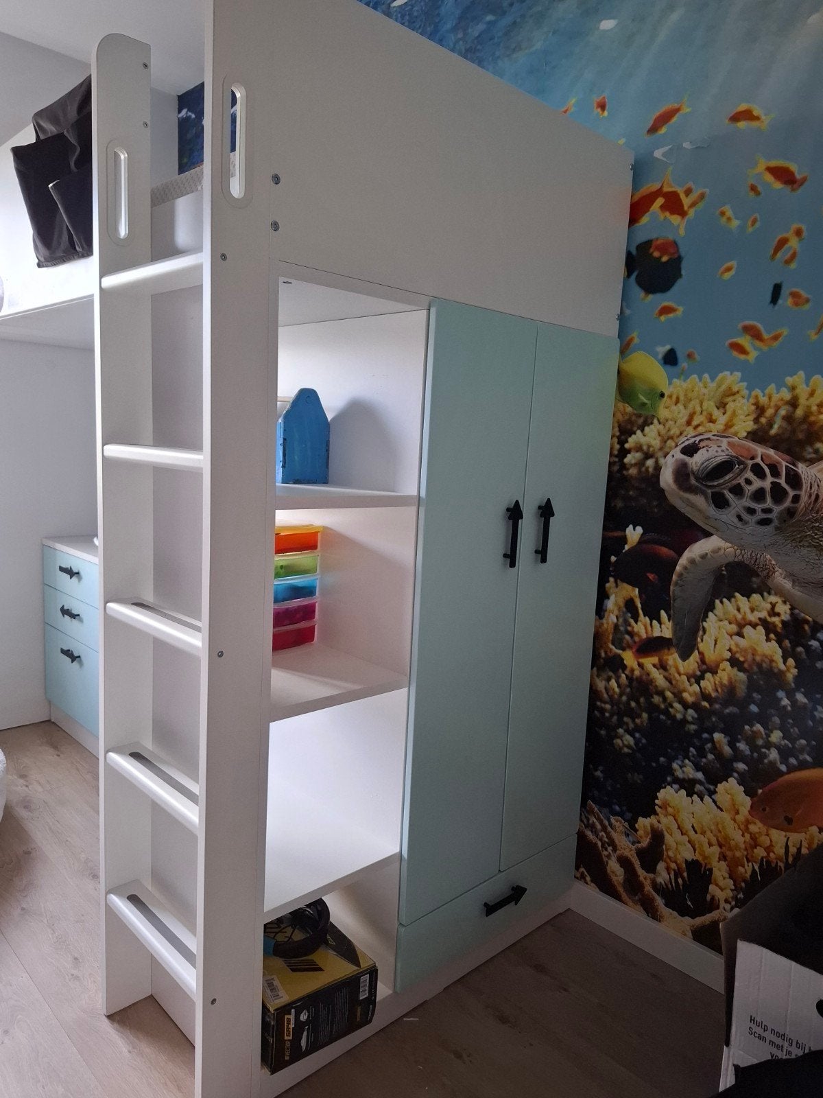 Ikea Smastad hoogslaper, Ophalen, Hoogslaper