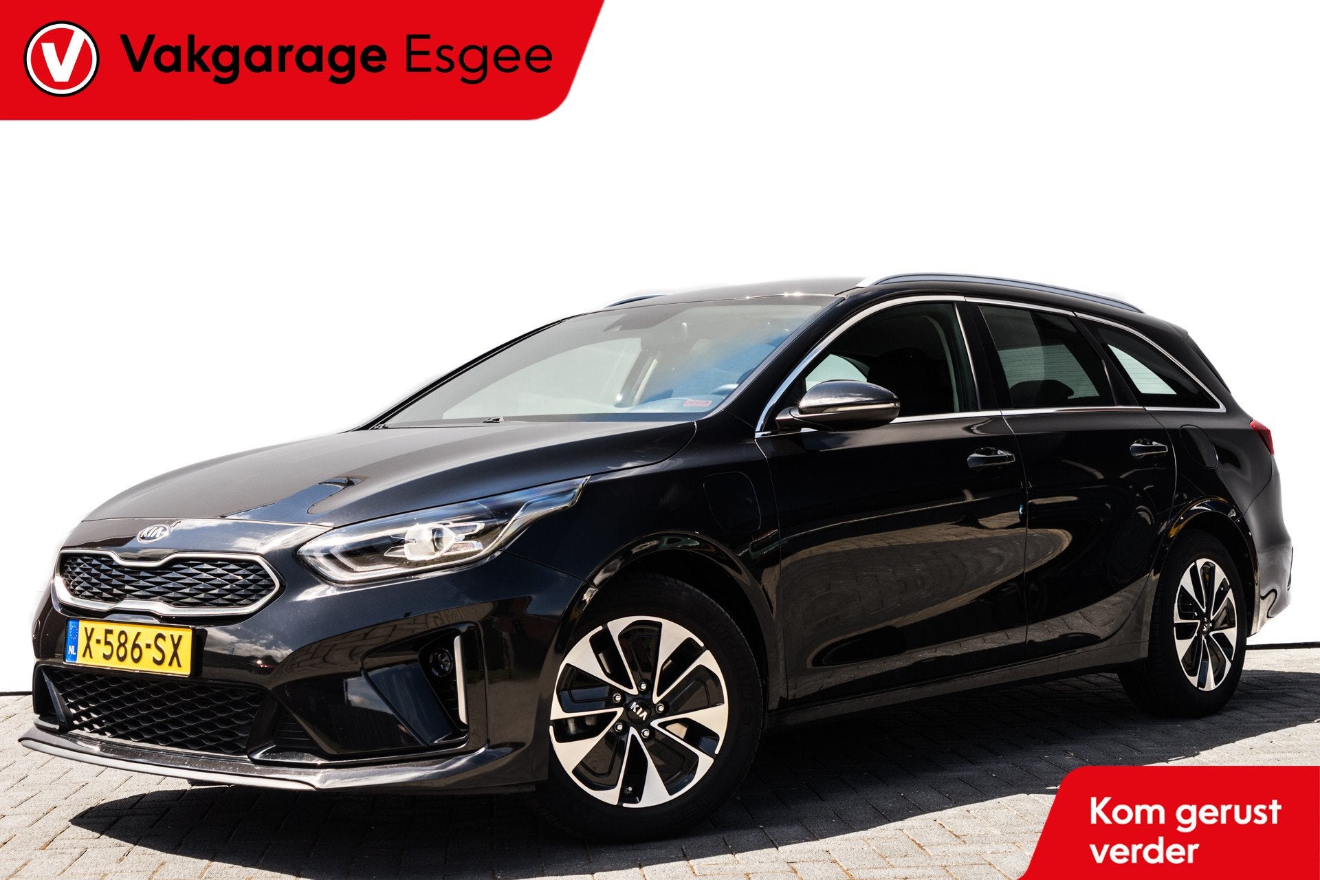 Kia Ceed Sportswagon 1.6 105 GDI PHEV Hybrid DynamicLine | P, Auto's, Kia, 8 kWh, Stof, Gebruikt, Met garantie (alle)
