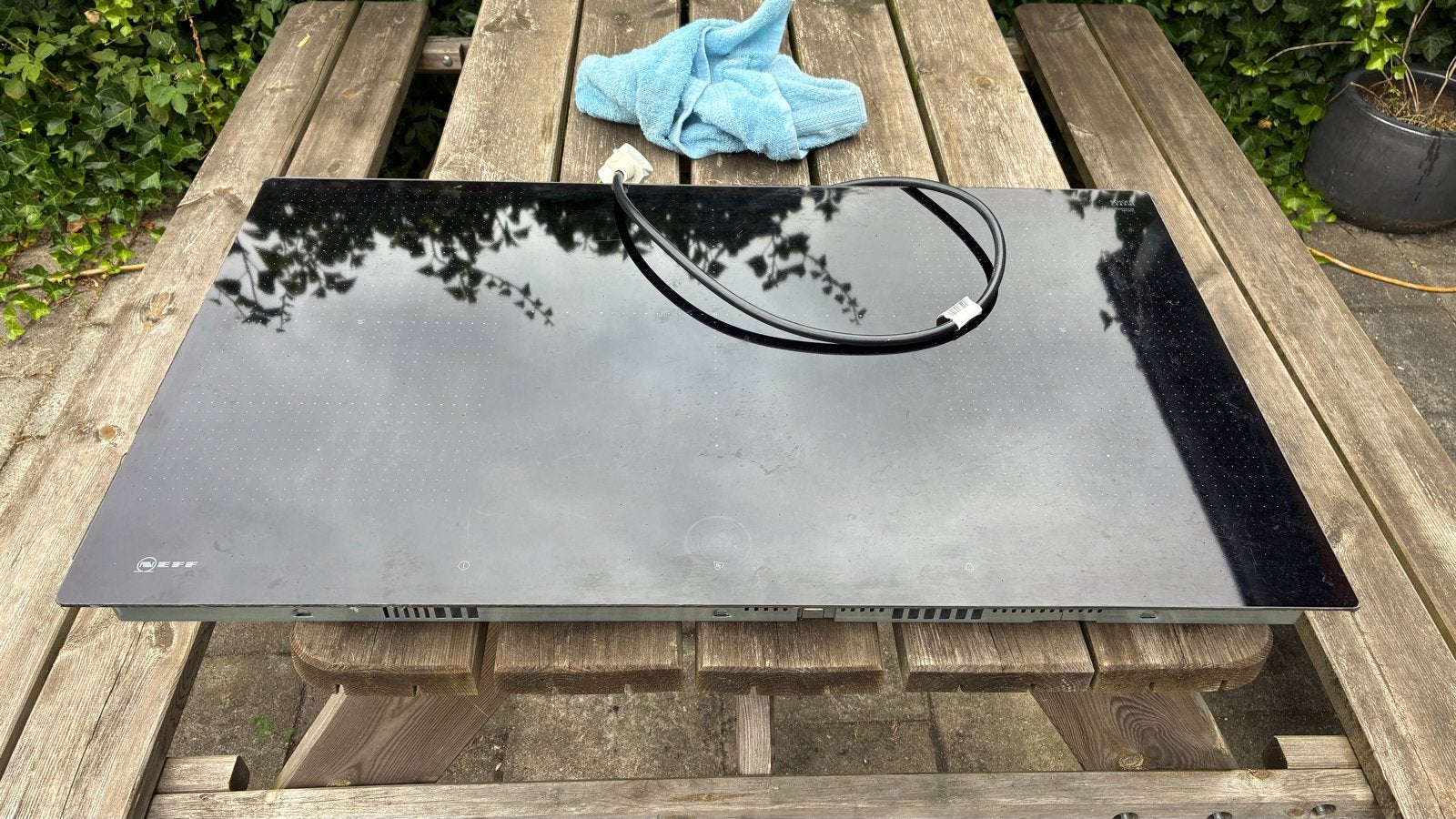 NEFF N90 Inductiekookplaat 90 cm – T59PS51X0 – FlexInduction, Ophalen, Gebruikt, Inbouw, Inductie