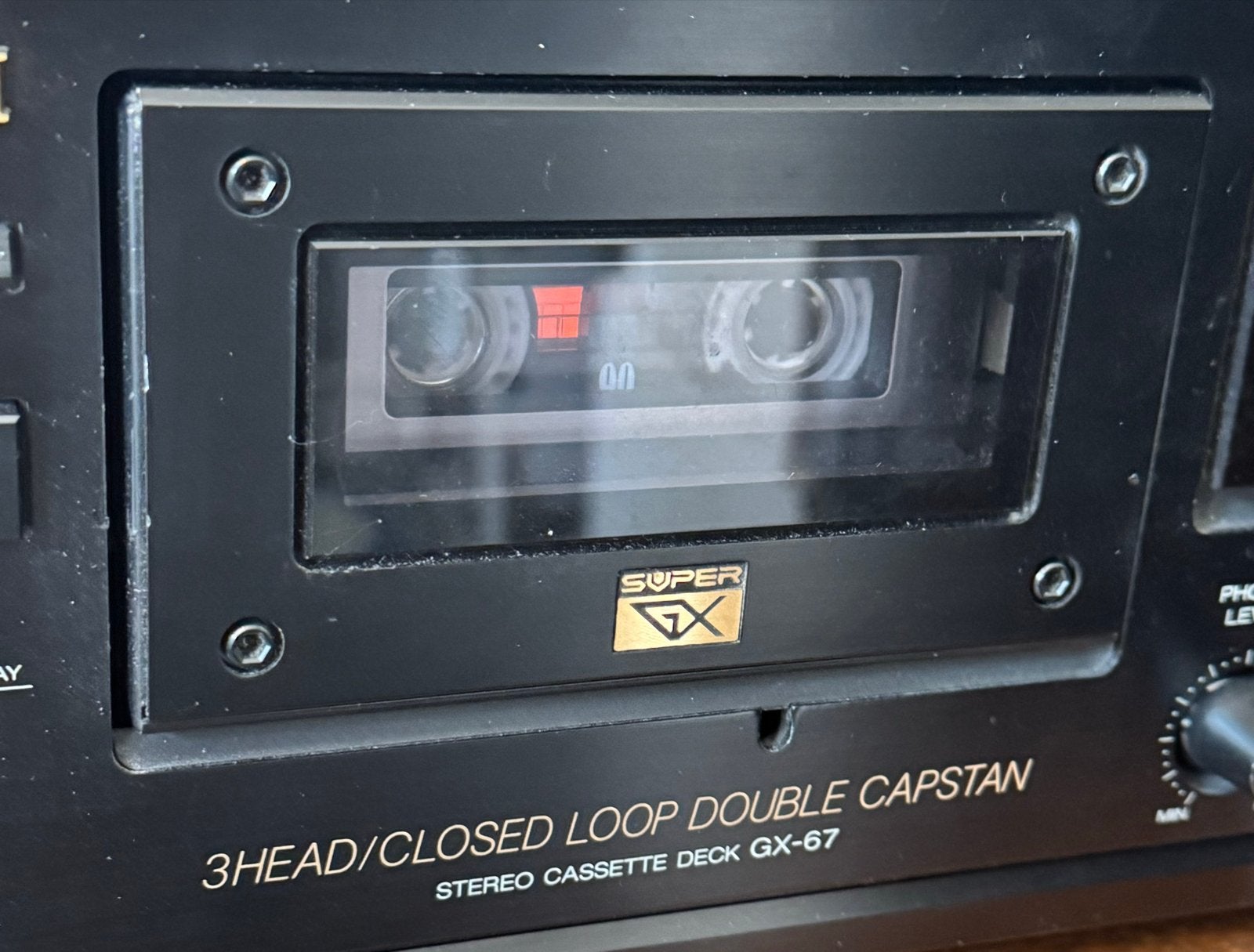 Akai GX-67 Stereo Cassette Deck - drie koppen izgs, Ophalen of Verzenden, Enkel, Akai, Tiptoetsen