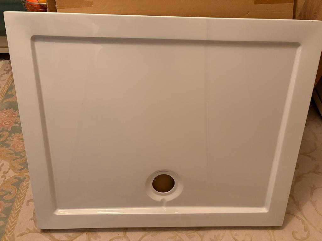 Nieuwe douchebak met afvoer 80x100cm, Ophalen, Nieuw