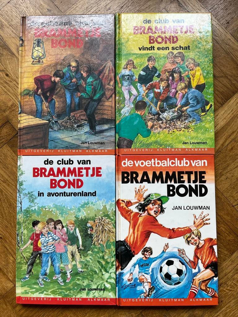 4 Brammetje Bond kinderboeken, Ophalen of Verzenden, Gelezen, Non-fictie