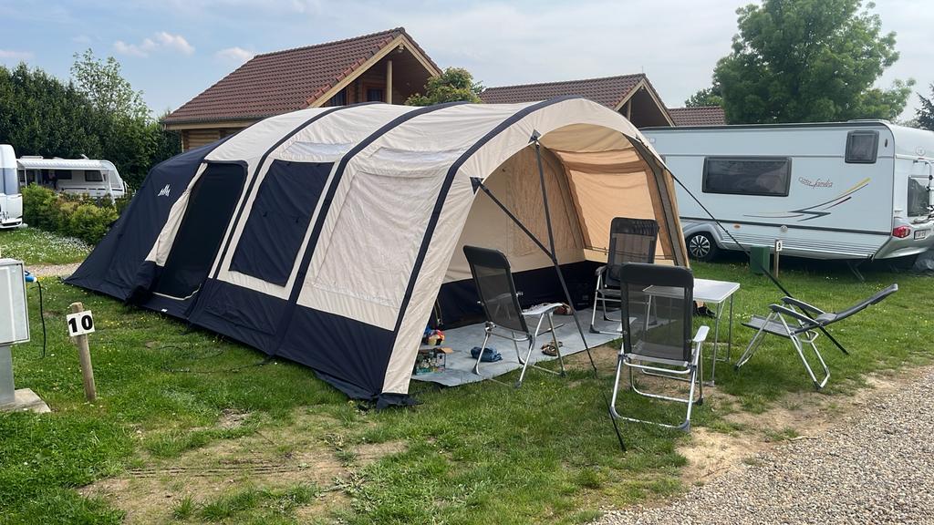 Obelink Florence XL TC Easy Air opblaasbare tunneltent, Caravans en Kamperen, Ophalen of Verzenden, Zo goed als nieuw, Tot en met 6