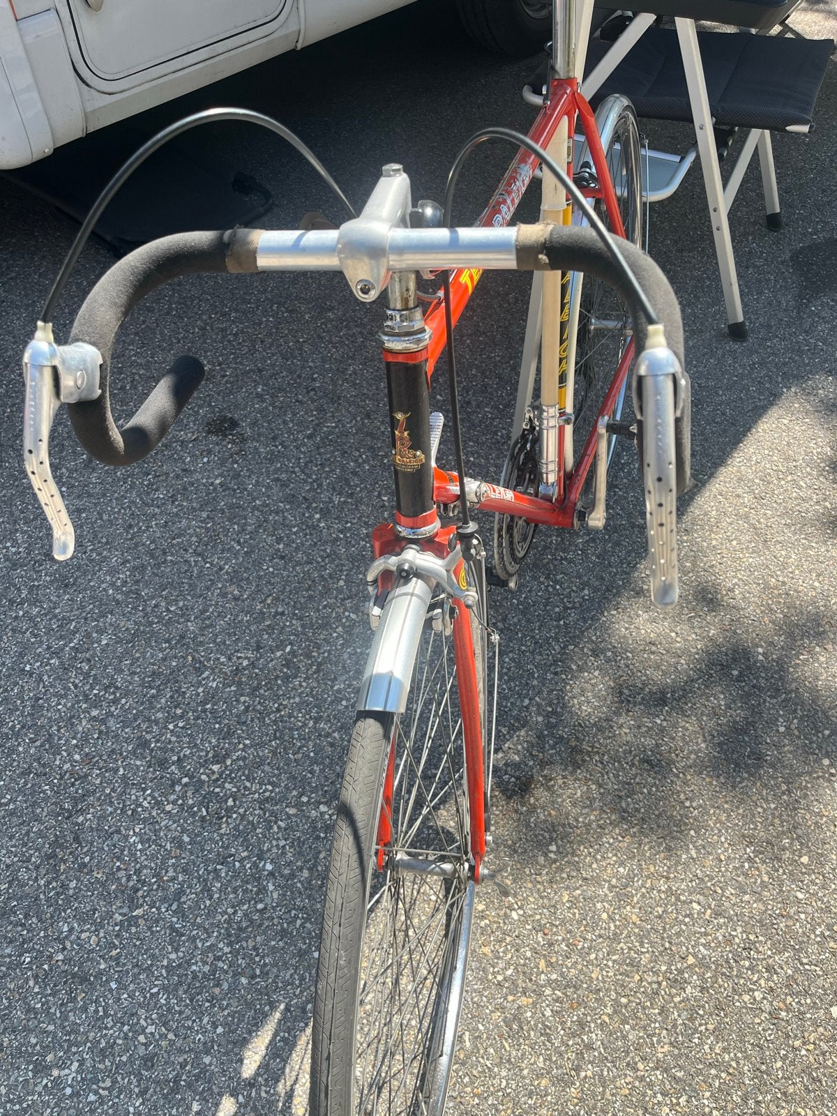 Raleigh racefiets - Klassieke racefiets, 28 inch, Gebruikt, 53 tot 57 cm, Ophalen
