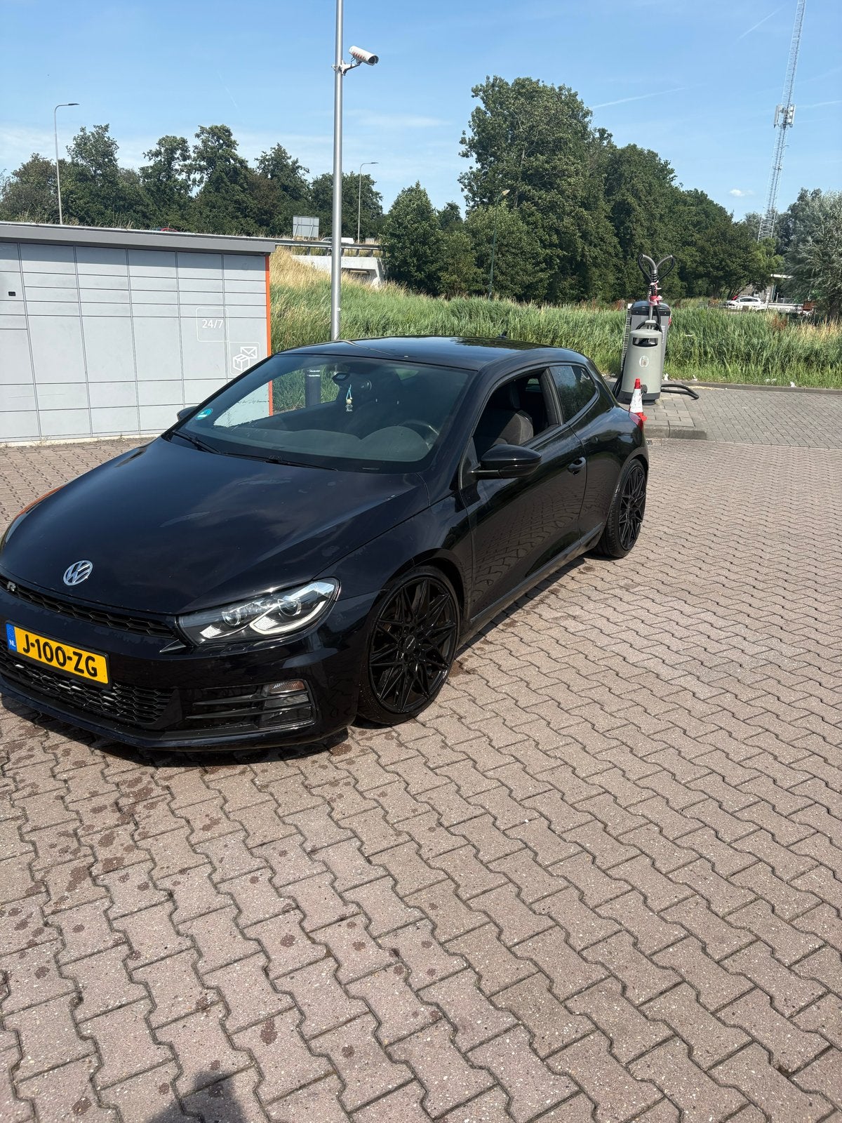 Volkswagen Scirocco 1.4 TSI 118KW 2010 Zwart, Auto's, Volkswagen, Zwart, 4 cilinders, Zwart, Handgeschakeld