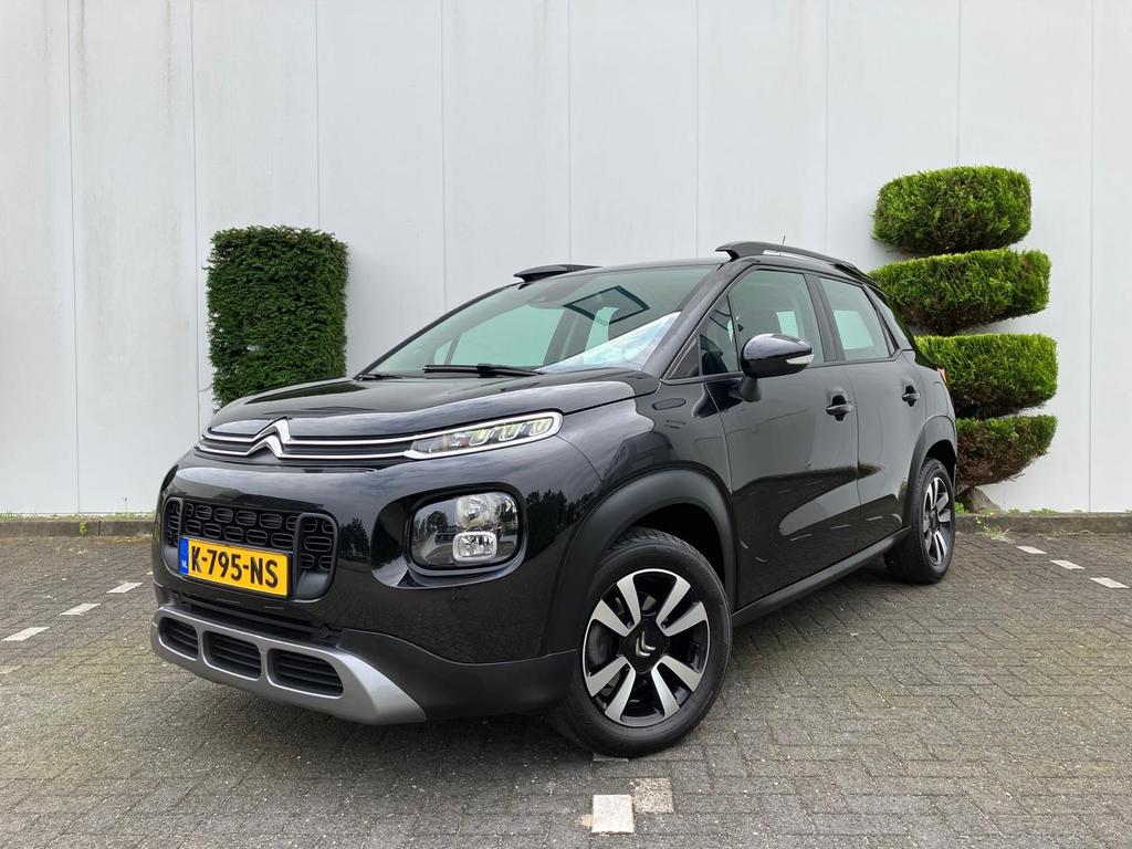 Citroën C3 Aircross 1.2 Puretech 110pk S&S 2018 Zwart, Auto's, Citroën, Particulier, C3 Aircross, ABS, Adaptieve lichten, Airbags