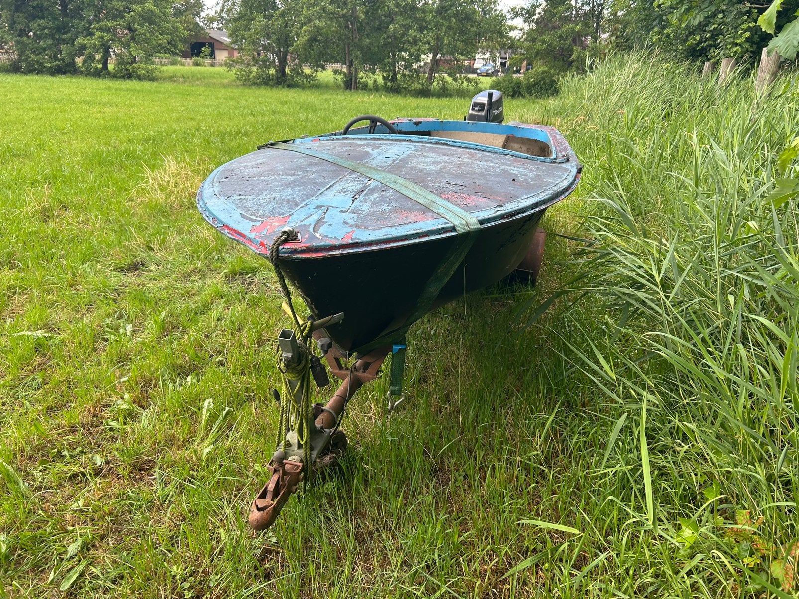 Fins console vissers bootje, Ophalen, Zo goed als nieuw, Overige typen, Motorboot