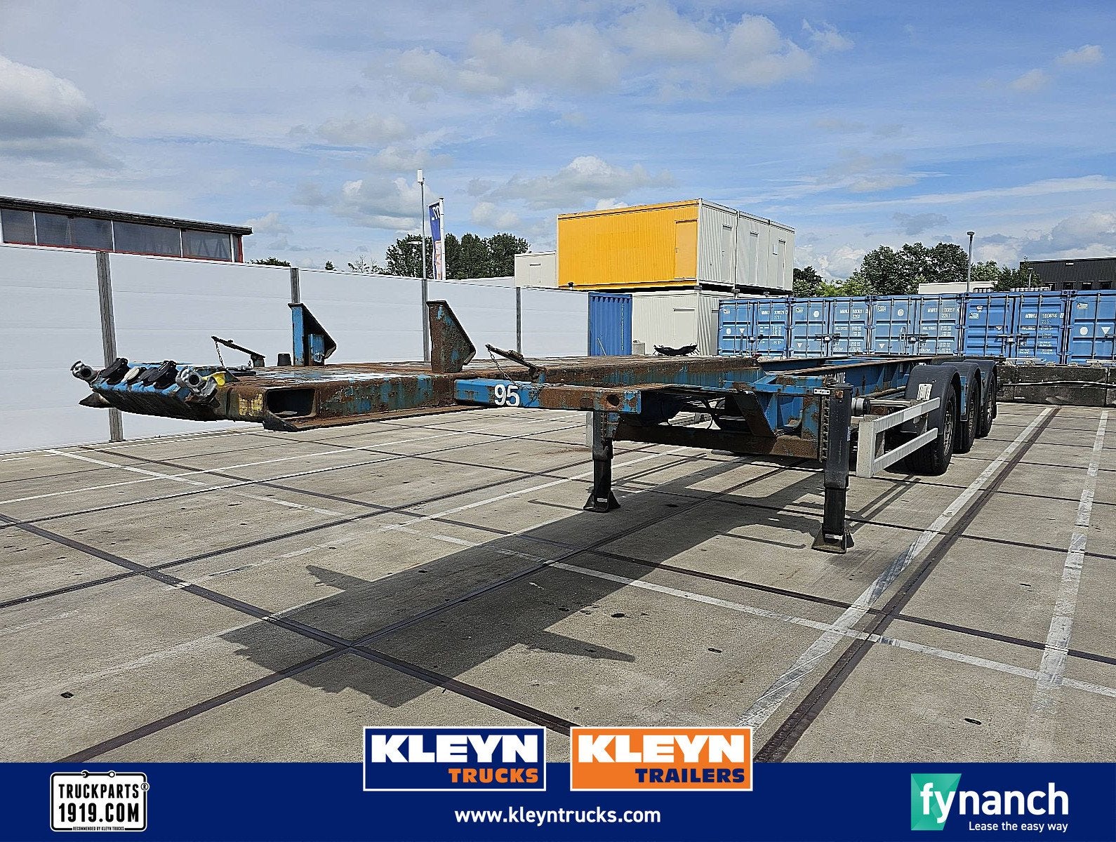 RENDERS CHASSIS PORTMASTER, Auto's, Overige kleuren, Bedrijf, Aanhangers en Opleggers, Te koop