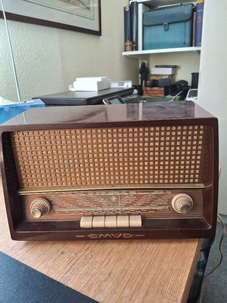 EMUD radio-tje, Favorit 60, Ophalen of Verzenden, Gebruikt, Overige typen