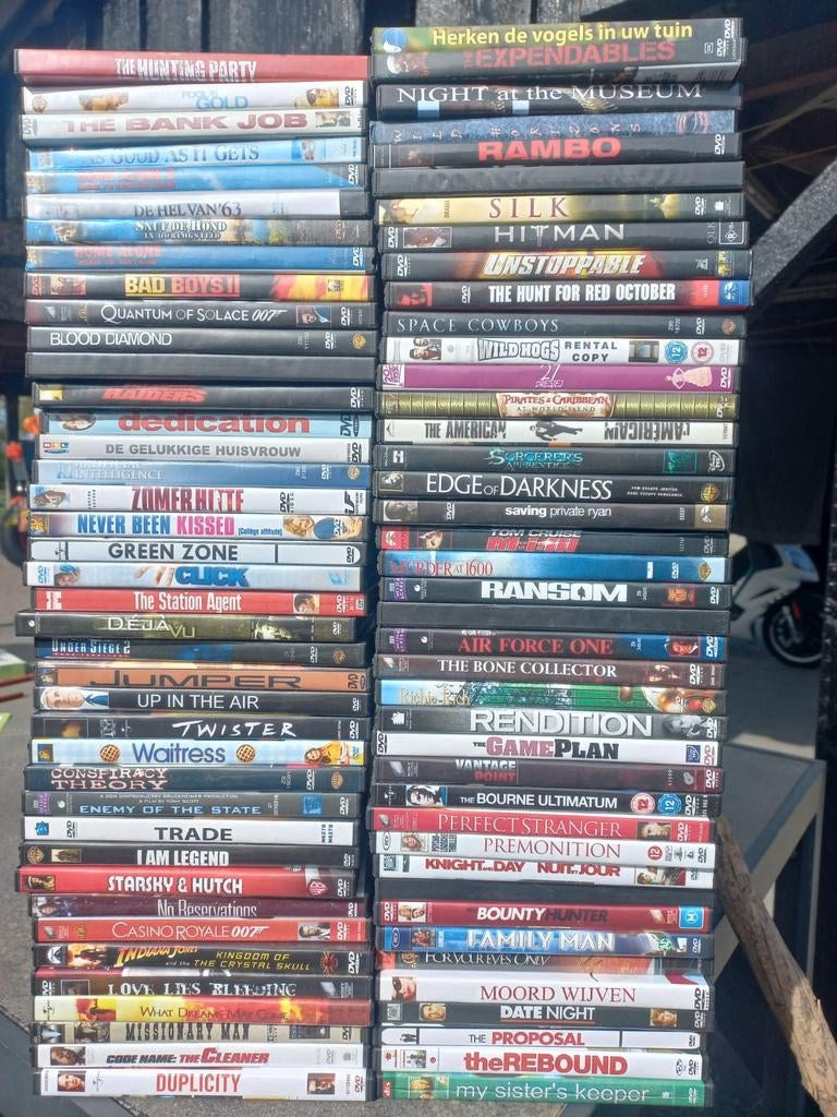 Grote collectie DVD films - Diverse genres allemaal gebrand, Vanaf 12 jaar, Ophalen of Verzenden, Gebruikt