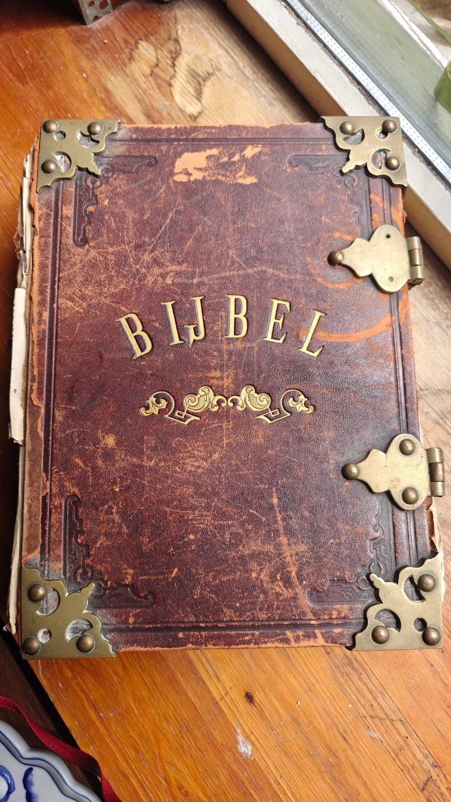 Bijbel 19e eeuw, Antiek en Kunst, Antiek | Boeken en Bijbels, Ophalen of Verzenden