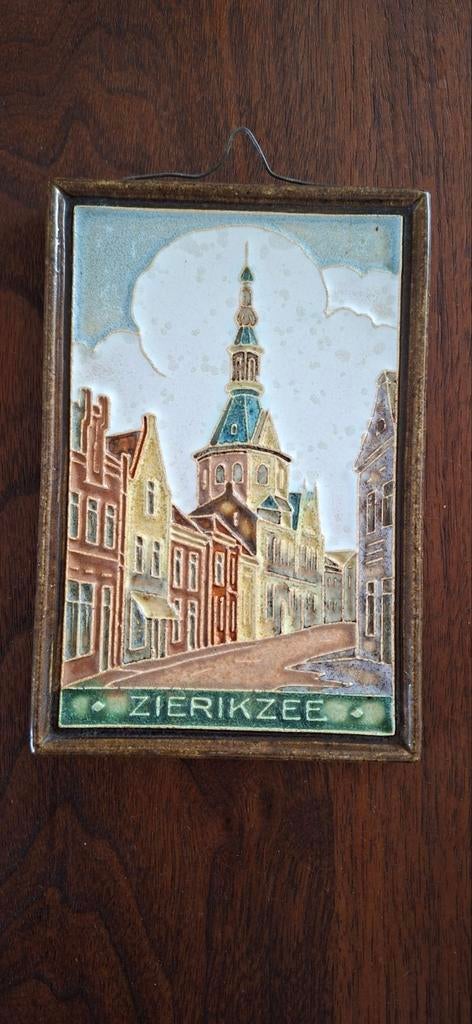 Cloisonne tegel Zierikzee, Ophalen of Verzenden