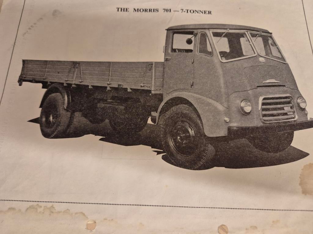 Morris 7 tonner lichte vrachtwagen modellen in mooie staat, Ophalen of Verzenden