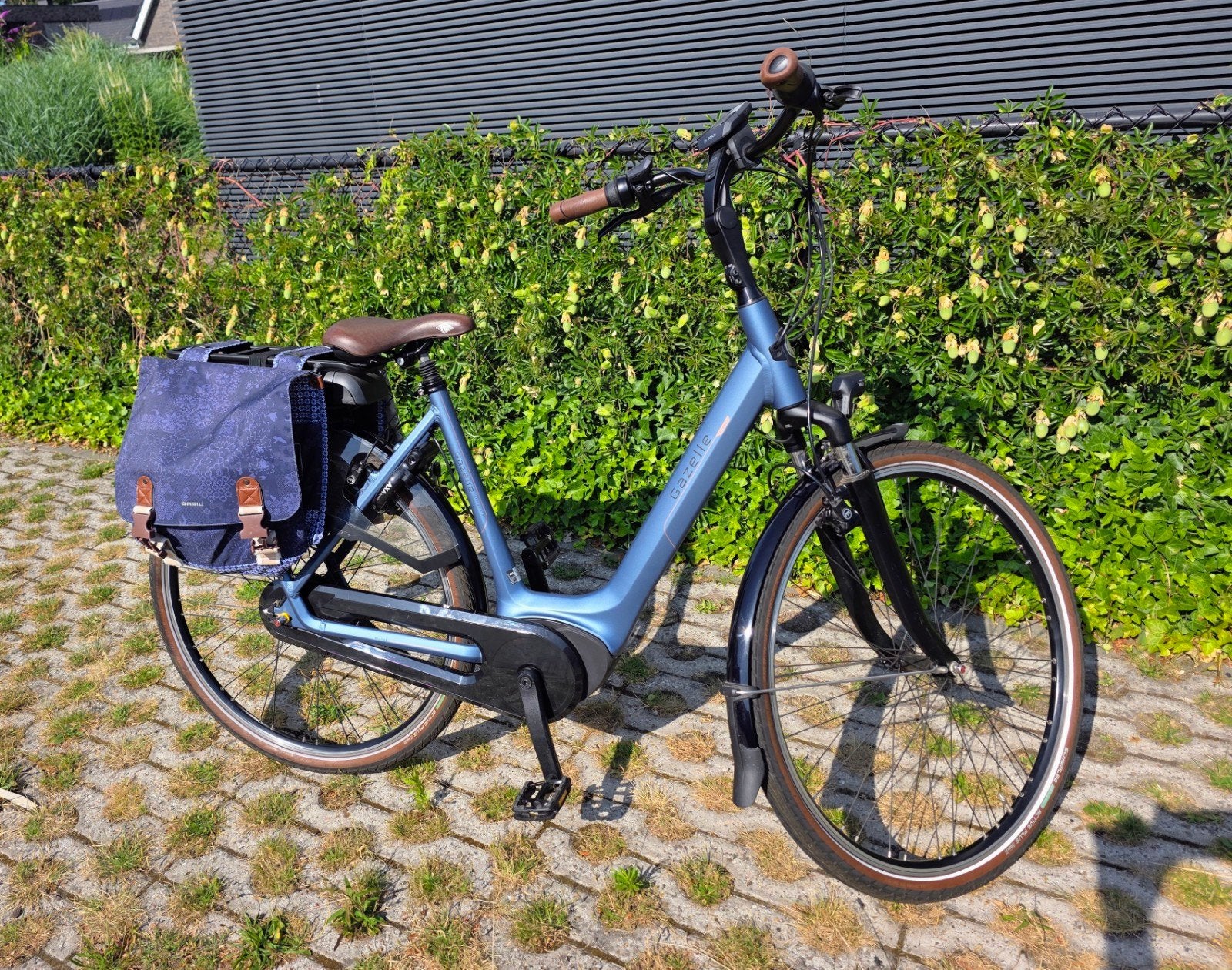 Gazelle Orange C7 + HMB Dli 53 N7 legion blue matt, Ophalen, Zo goed als nieuw, 51 tot 55 cm, 50 km per accu of meer