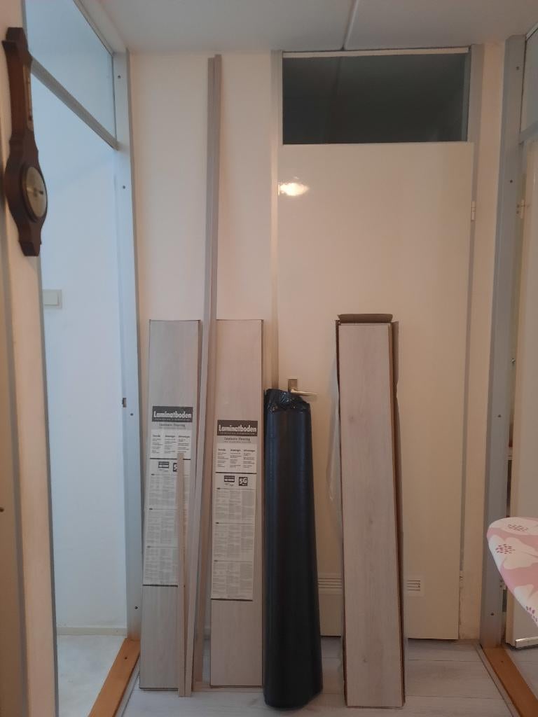 laminaat restant, Ophalen, 50 tot 150 cm, 5 tot 10 m², Zo goed als nieuw
