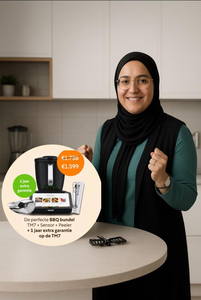 Thermomix TM7 Arabish/NL/FR via officiële advisor, Huis en Inrichting, Keuken | Tupperware, Nieuw, Overige typen, Ophalen of Verzenden