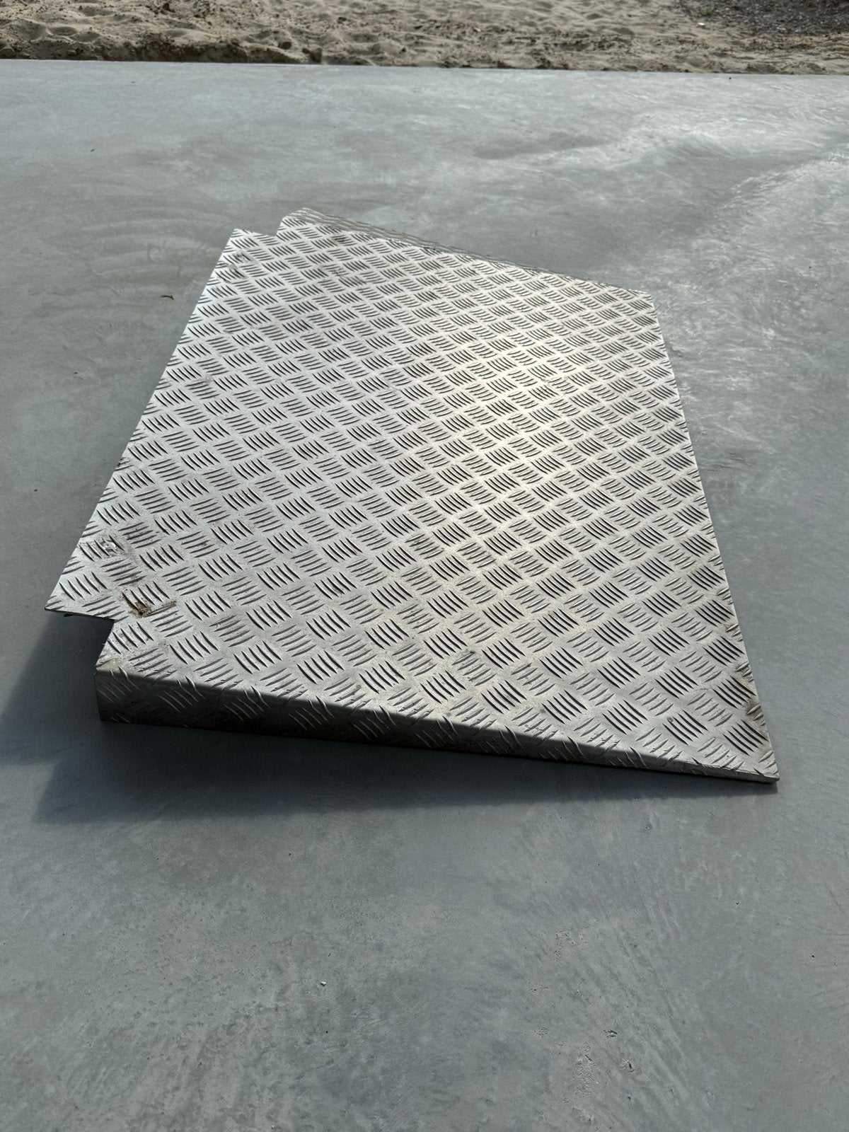 Drempelhulp aluminium, Diversen, Rolstoelen, Zo goed als nieuw, Elektrische rolstoel, Ophalen