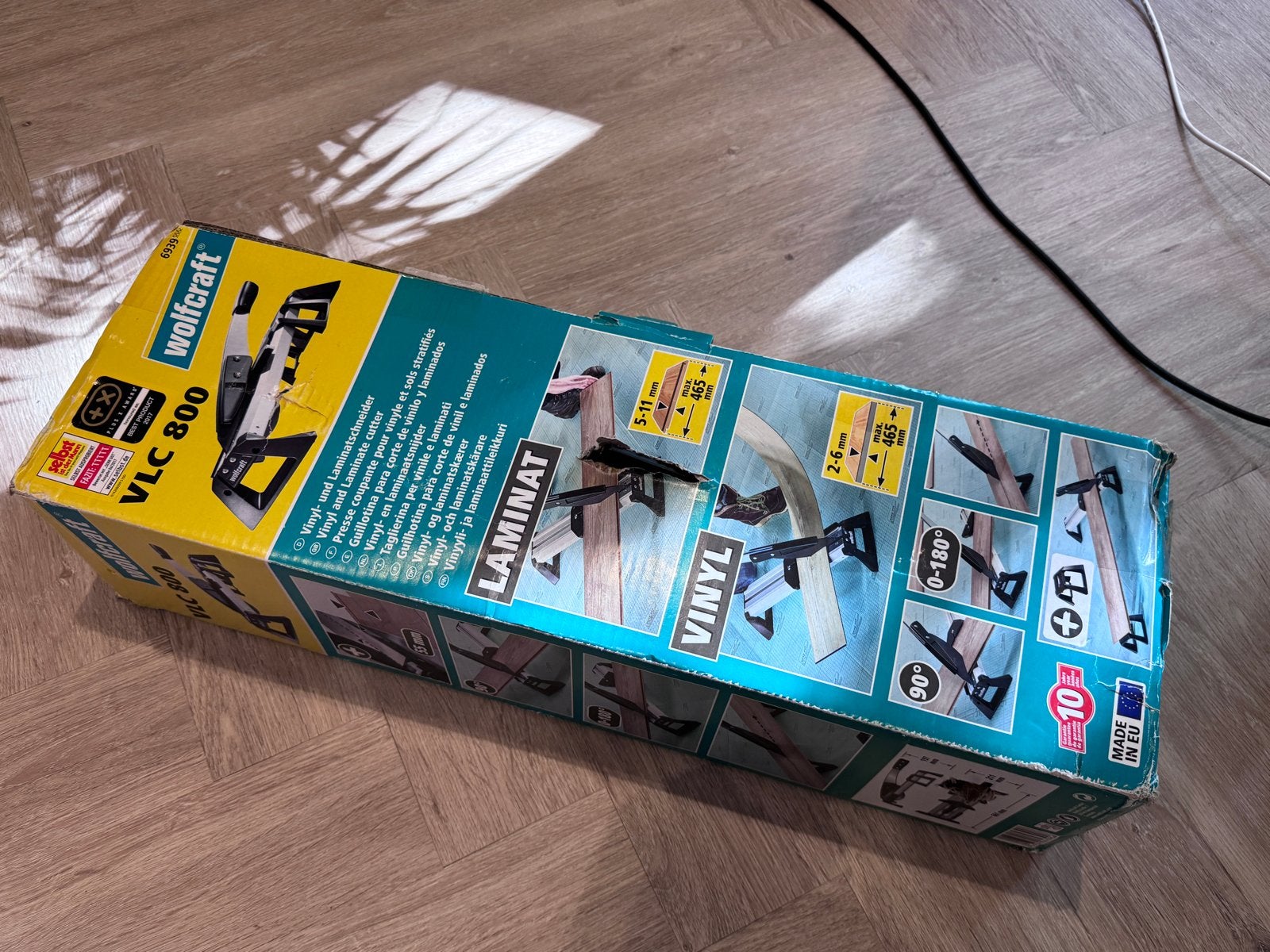 Wolfcraft VLC 800 laminaat- en vinylsnijder, Ophalen, Gebruikt, Snijgereedschap, Overige merken