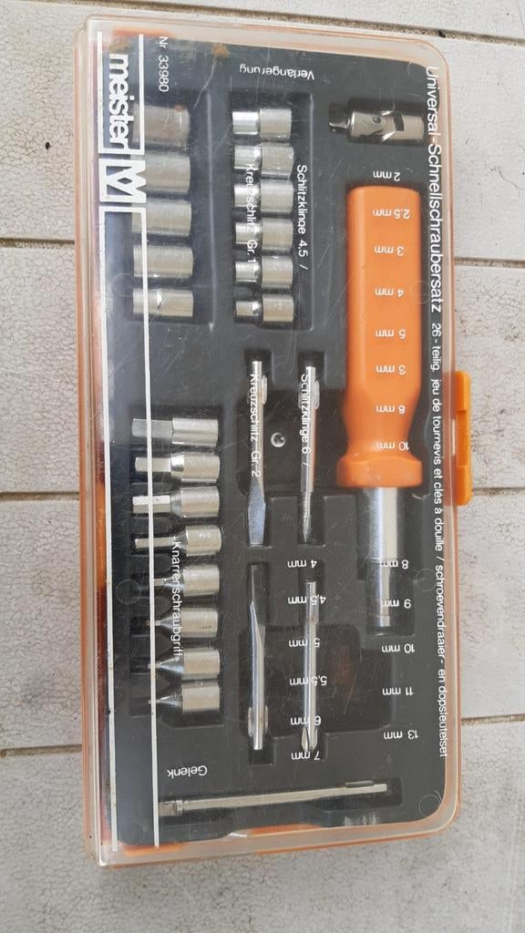 Dop/ schroevendraaier set, Ophalen of Verzenden, Nieuw