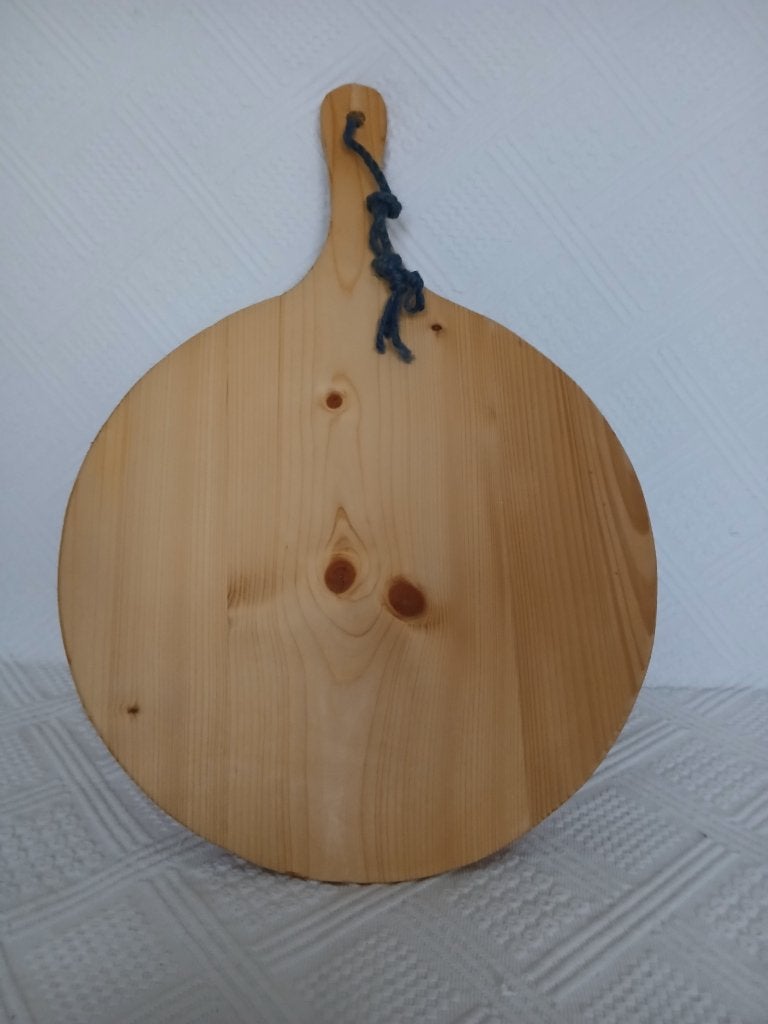 grote tapas plank rond, Snij-/serveerplank, Ophalen of Verzenden, Zo goed als nieuw, Hout
