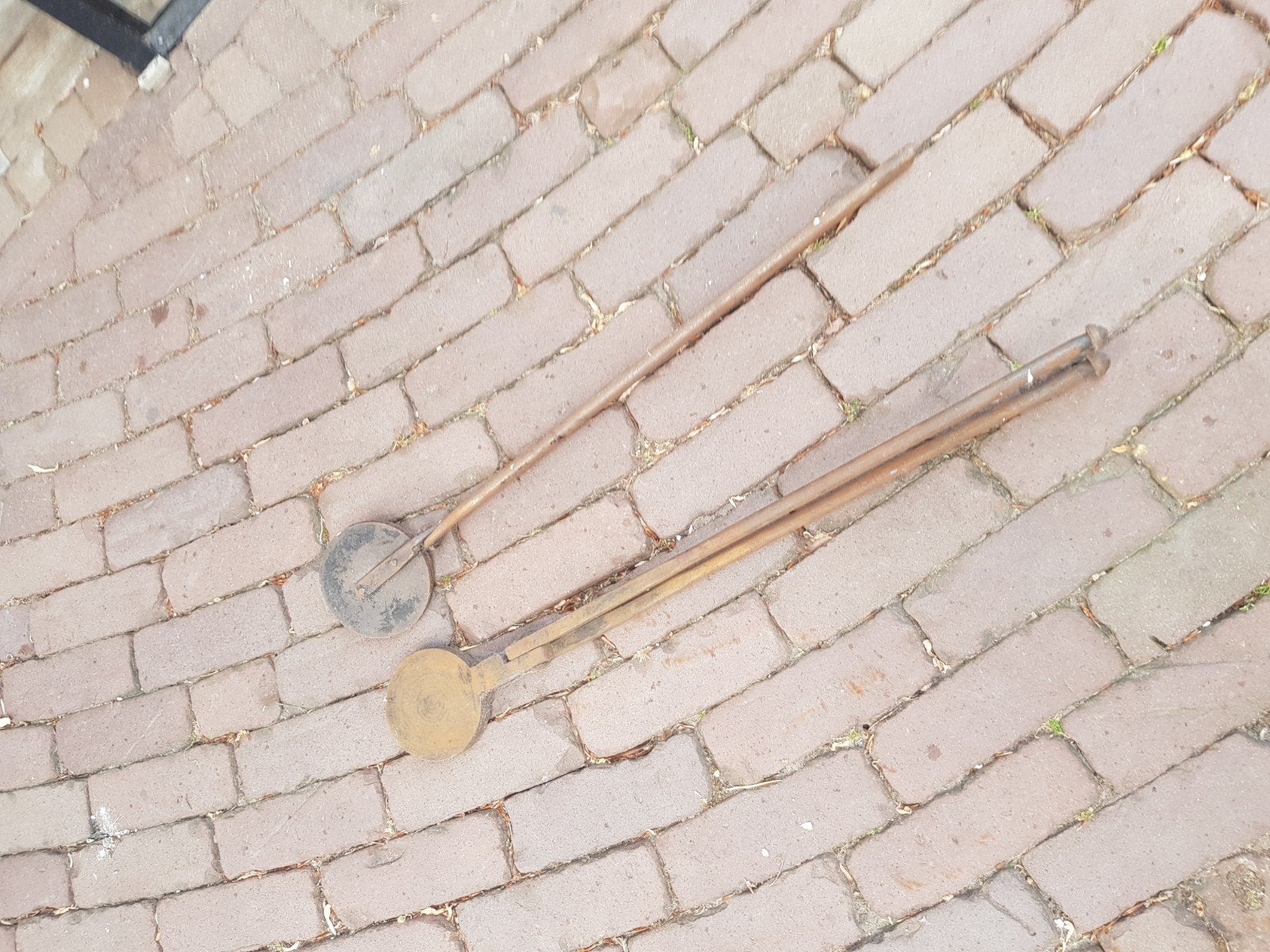 Kniepertjestangen of ook wel wafelijzer genoemd., Ophalen of Verzenden