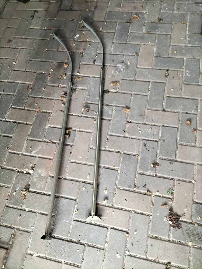 Tentstok nokboog 2 stuks, Caravans en Kamperen, Tentaccessoires, Ophalen