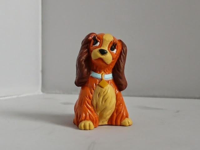 Disney # Lady en Vagebond - foto's, Verzamelen, Ophalen of Verzenden, Overige figuren, Zo goed als nieuw, Beeldje of Figuurtje