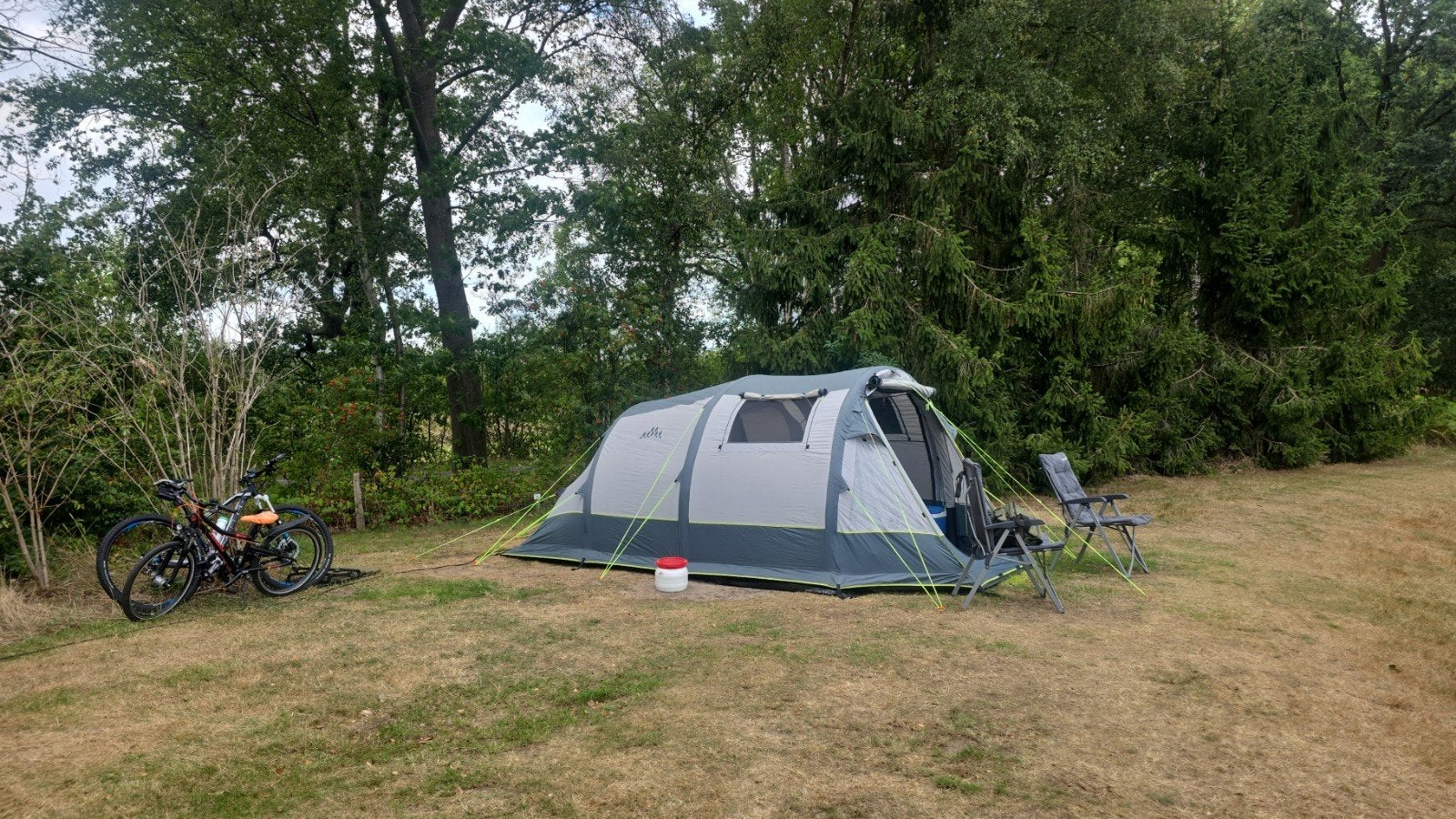 Obelink Easy Air Tent met grondzeil., Caravans en Kamperen, Ophalen, Gebruikt, Tot en met 4